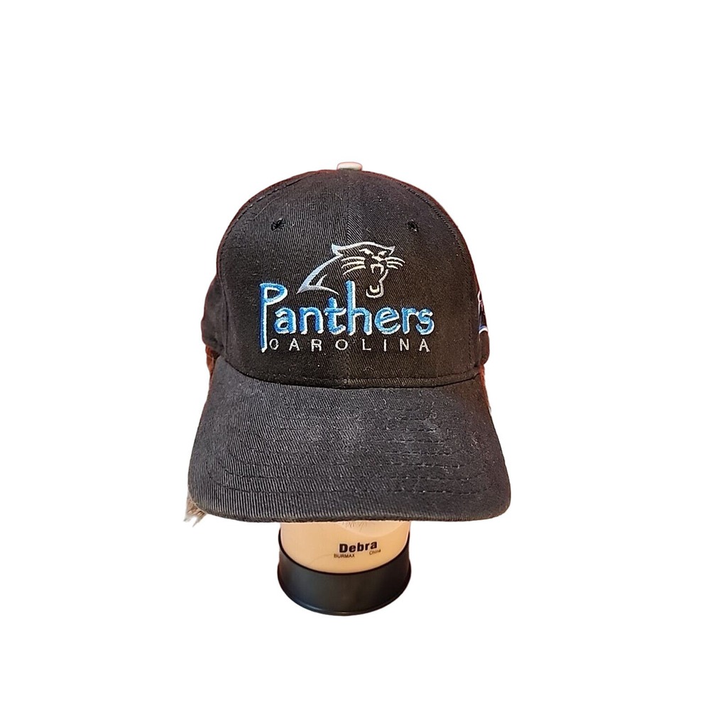 Vintage Carolina Panthers Baseball Trucker Cap Hat Made In USA Osfa Snapback